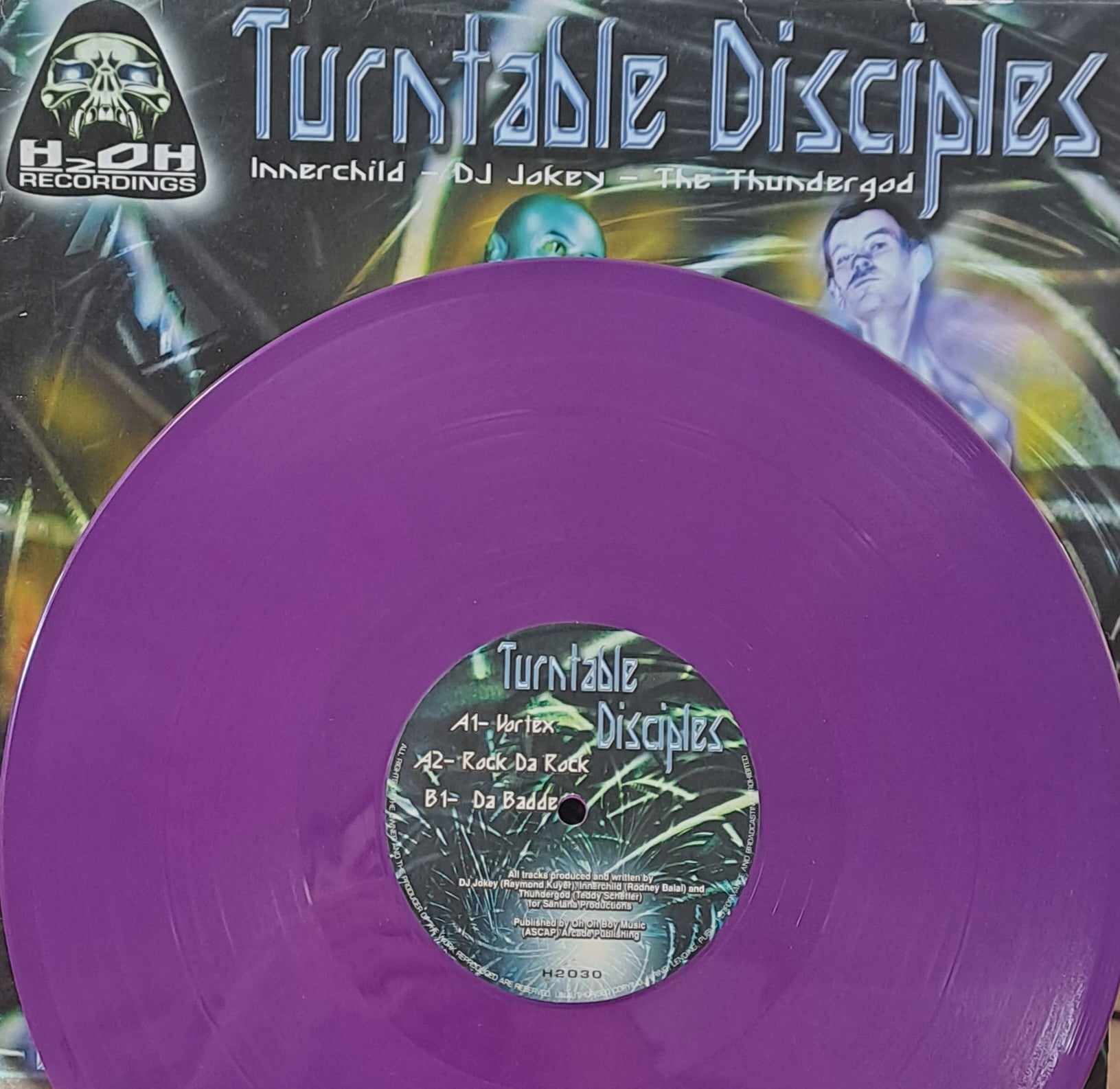 H2OH Recordings 30 (Purple) - vinyle gabber